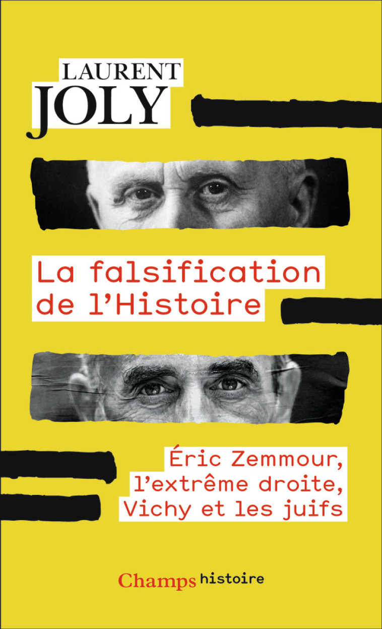 La falsification de l'Histoire - Laurent Joly - FLAMMARION