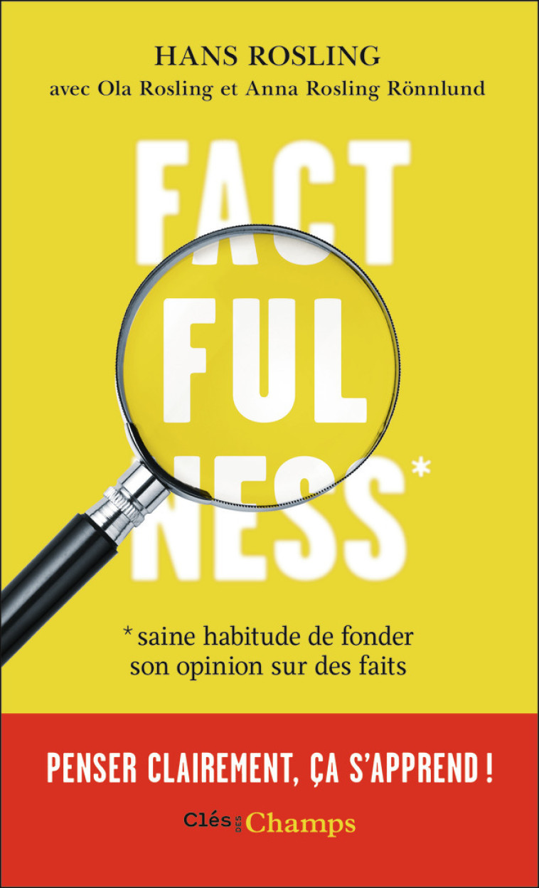 Factfulness - Hans Rosling, Dominique Seux, Pierre Vesperini - FLAMMARION