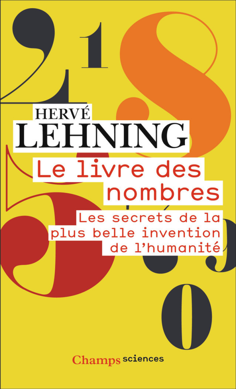 Le livre des nombres - Hervé Lehning - FLAMMARION