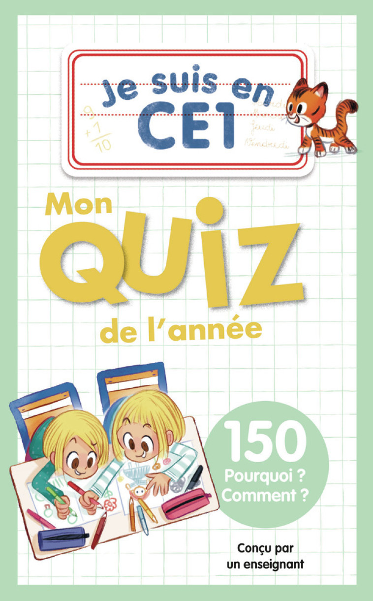 Je suis en CE1 - Mon quiz de l'année - Daniel Bensimhon, Emmanuel Ristord - PERE CASTOR