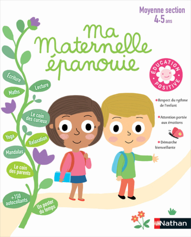 Ma Maternelle épanouie Moyenne Section (4-5 ans) - Christophe Loupy, Isabelle Chauvet - NATHAN