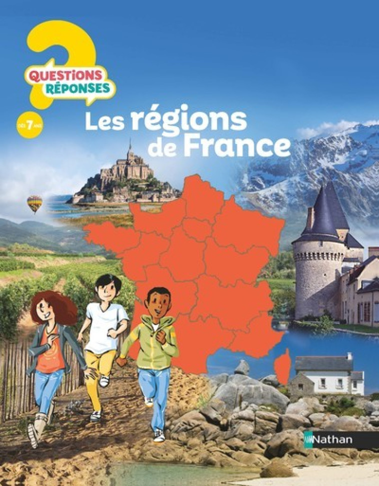 Les Régions de France - Sandrine Mirza, Emmanuel Cerisier - NATHAN