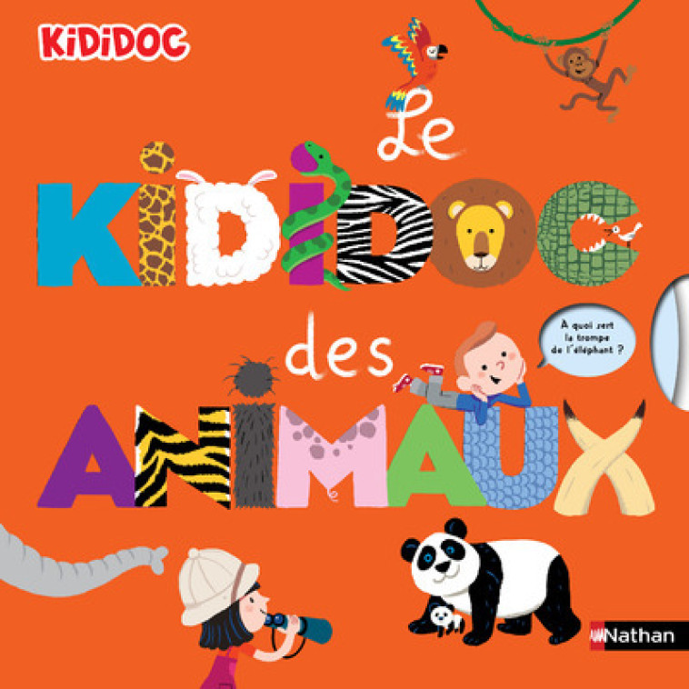 Le Kididoc des animaux - Sylvie Baussier, Didier Balicevic - NATHAN