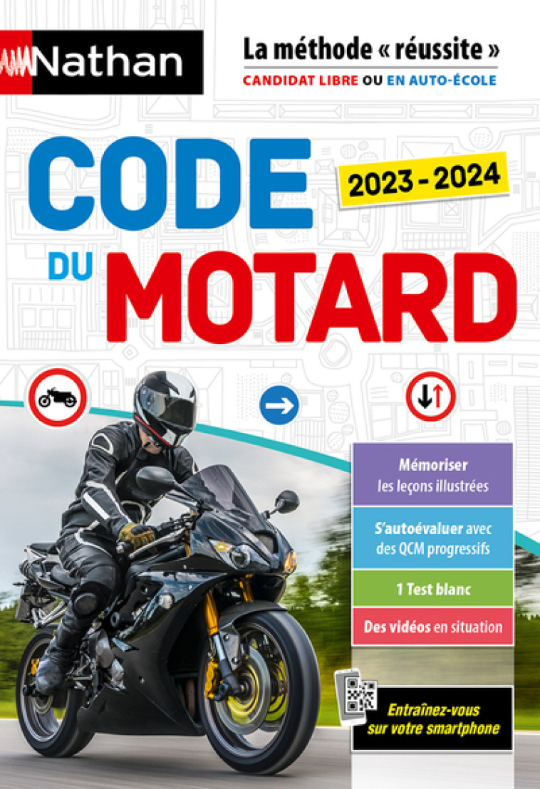 Code du motard 2023-2024 - Thierry Lemaire - NATHAN