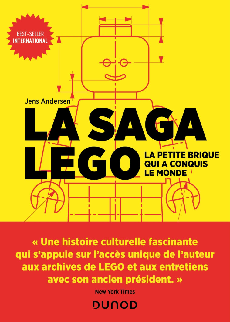 La saga Lego - Jens Andersen - DUNOD