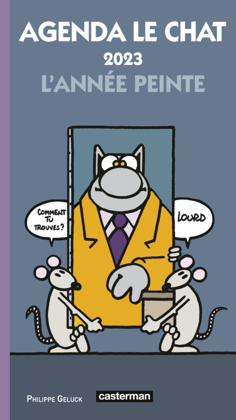 Mini-agenda Le Chat 2023 - Philippe Geluck - CASTERMAN