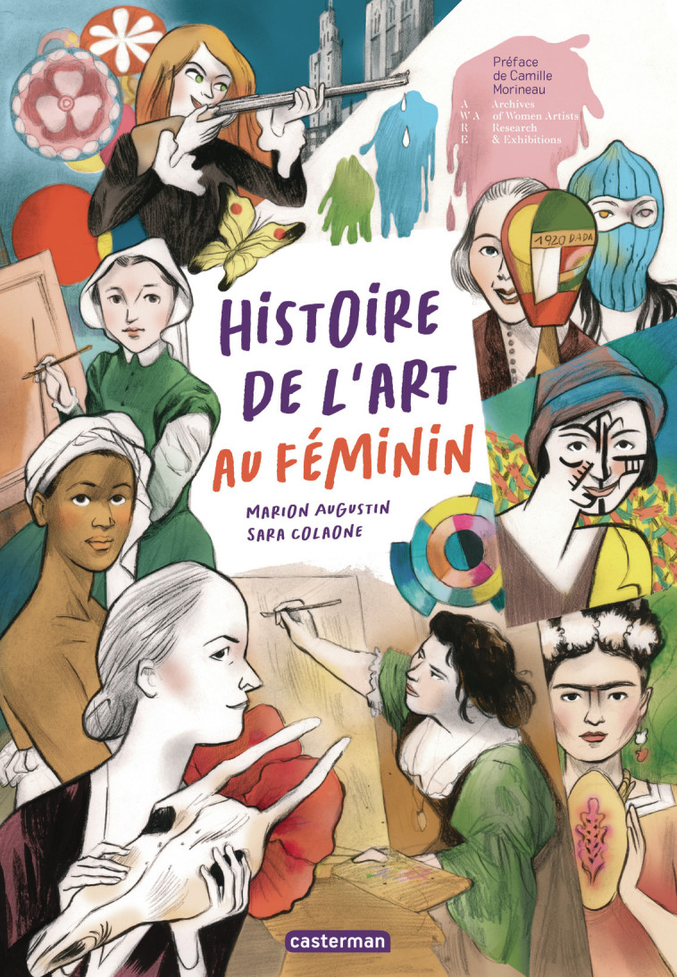 Histoire de l'Art au féminin - Marion Augustin, Sara Colaone - CASTERMAN