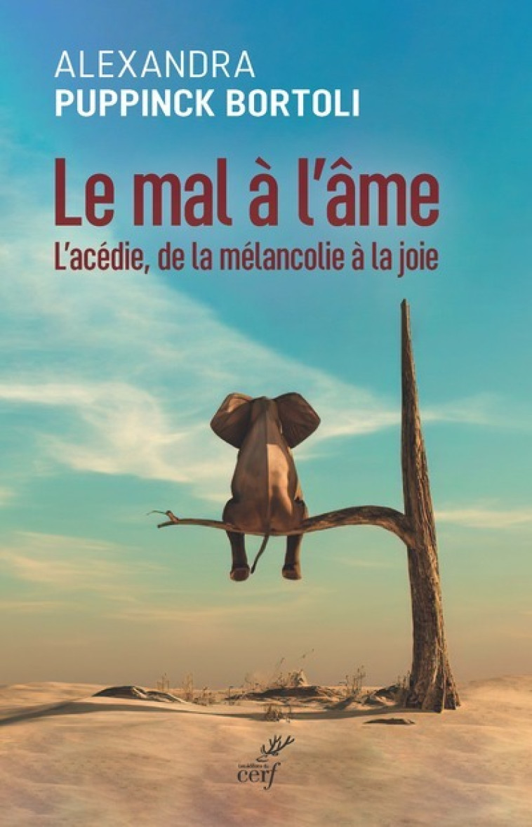 LE MAL A L'AME - L'ACEDIE, DE LA MELANCOLIE A LA JOIE - Alexandra Puppink-Bortoli,  PUPPINCK-BORTOLI ALEXANDRA - CERF