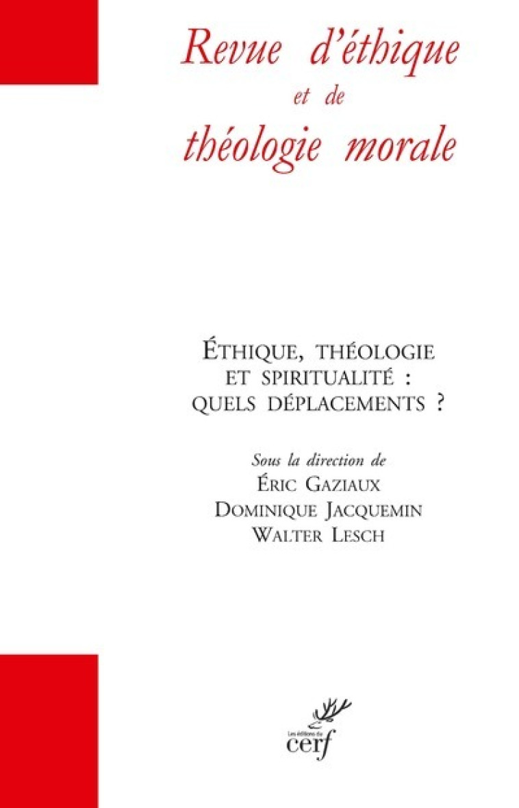 REVUE D'ETHIQUE ET DE THEOLOGIE MORALE (HORS-SERIE2021) - Collectif Collectif,  Collectif,  Collectif Clairefontaine - CERF