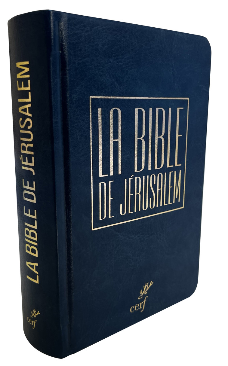 Bible de Jérusalem voyage bleue -  Collectif - CERF