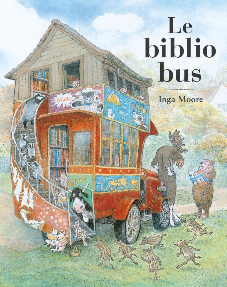 Le bibliobus - INGA MOORE, Aude Gwendoline - EDL