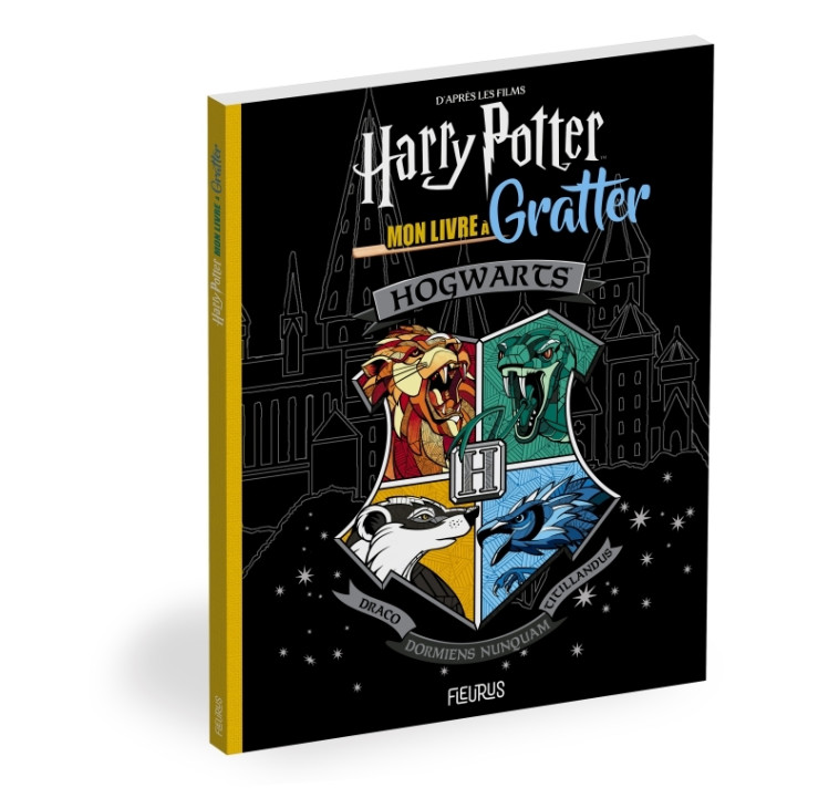 Harry Potter - Mon livre à gratter - XXX - FLEURUS