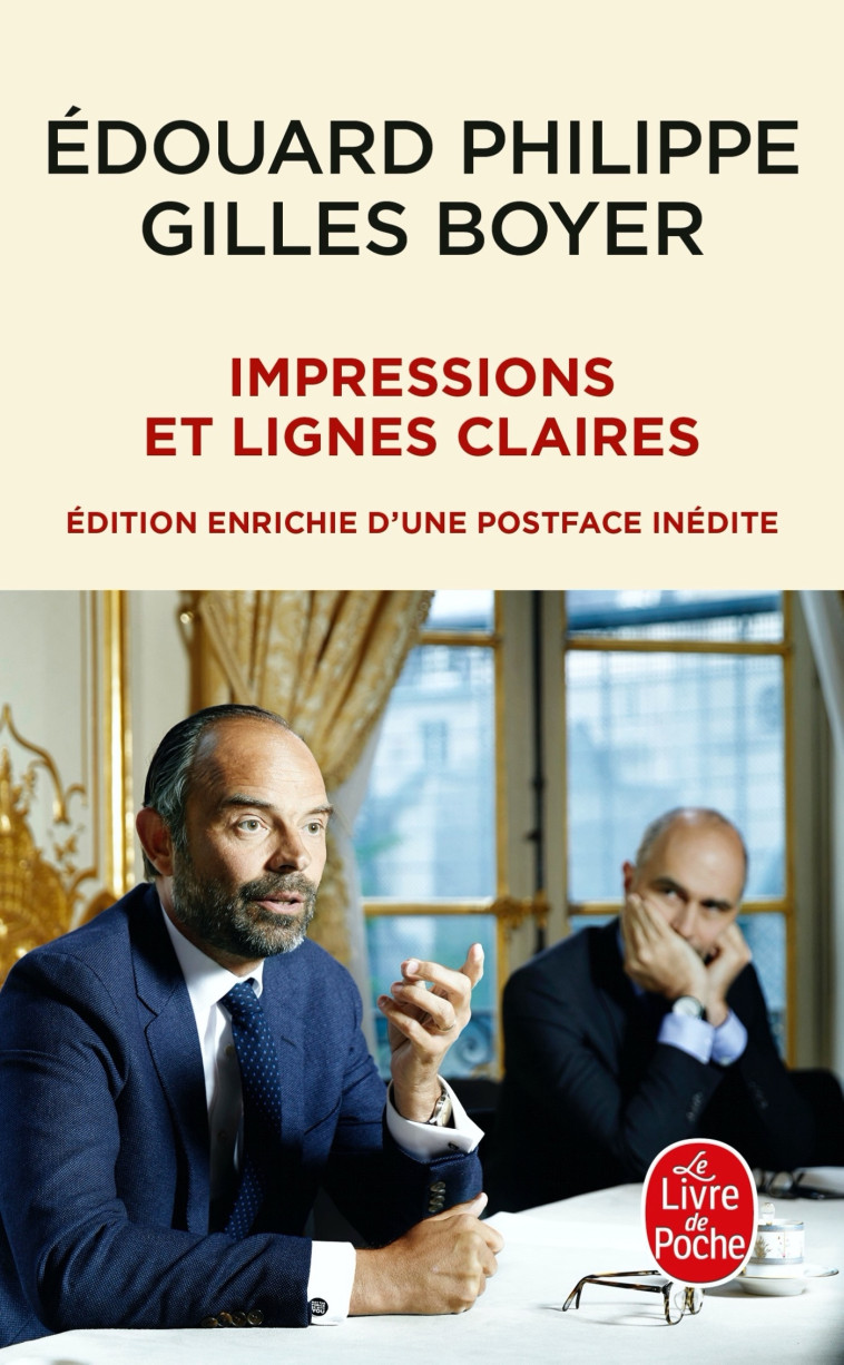 Impressions et lignes claires - Edouard Philippe, Gilles Boyer - LGF