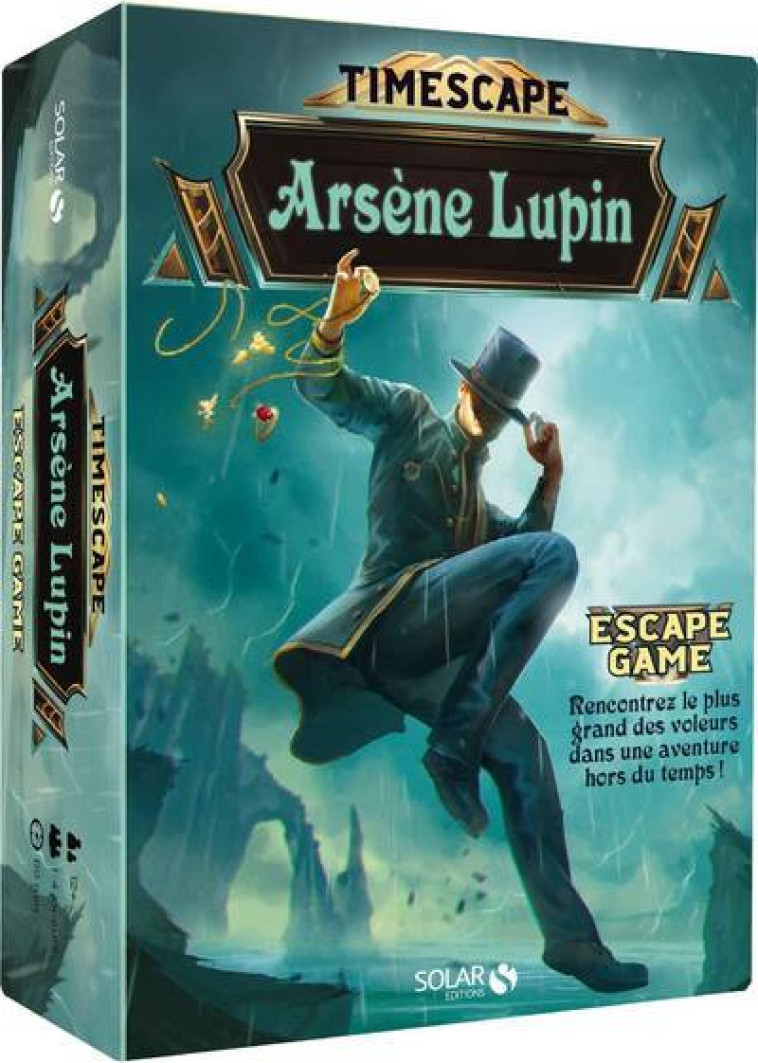 Timescape Arsène Lupin - NE - Coffret - Simon Gabillaud, Coline Pignat, William Bonhotal - SOLAR