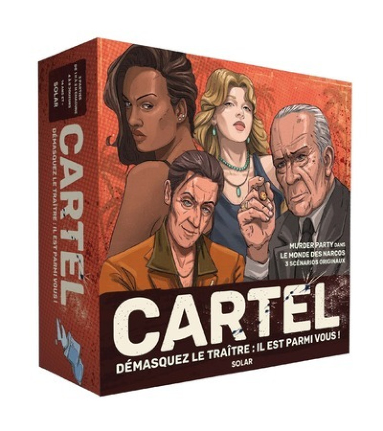 Jeu Cartel - murder party - Simon Gabillaud, William Bonhotal - SOLAR