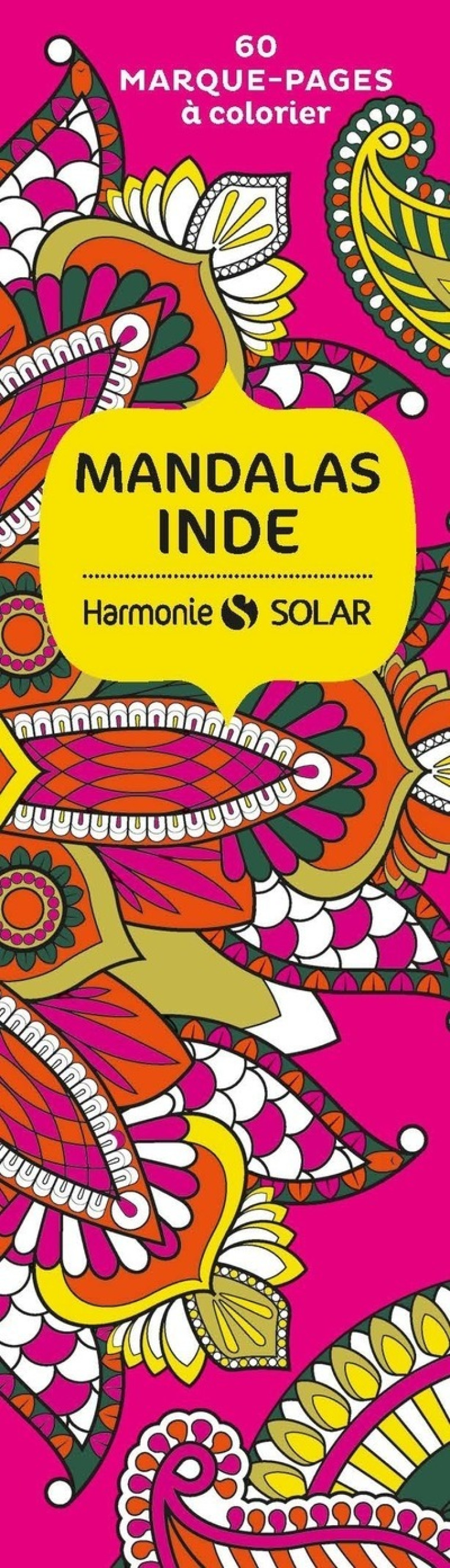 Marque-page Mandalas Inde - Alan Guilloux - SOLAR