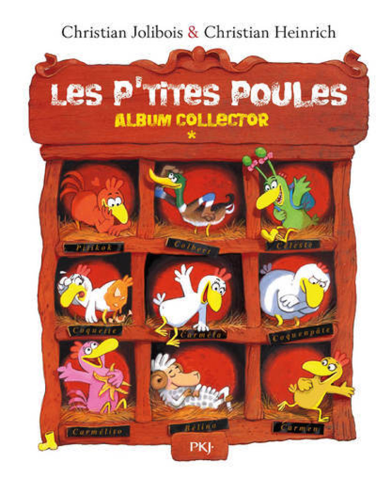 Les P'tites Poules - Album collector (tomes 1 à 4) - Christian Jolibois, Christian Heinrich - POCKET JEUNESSE