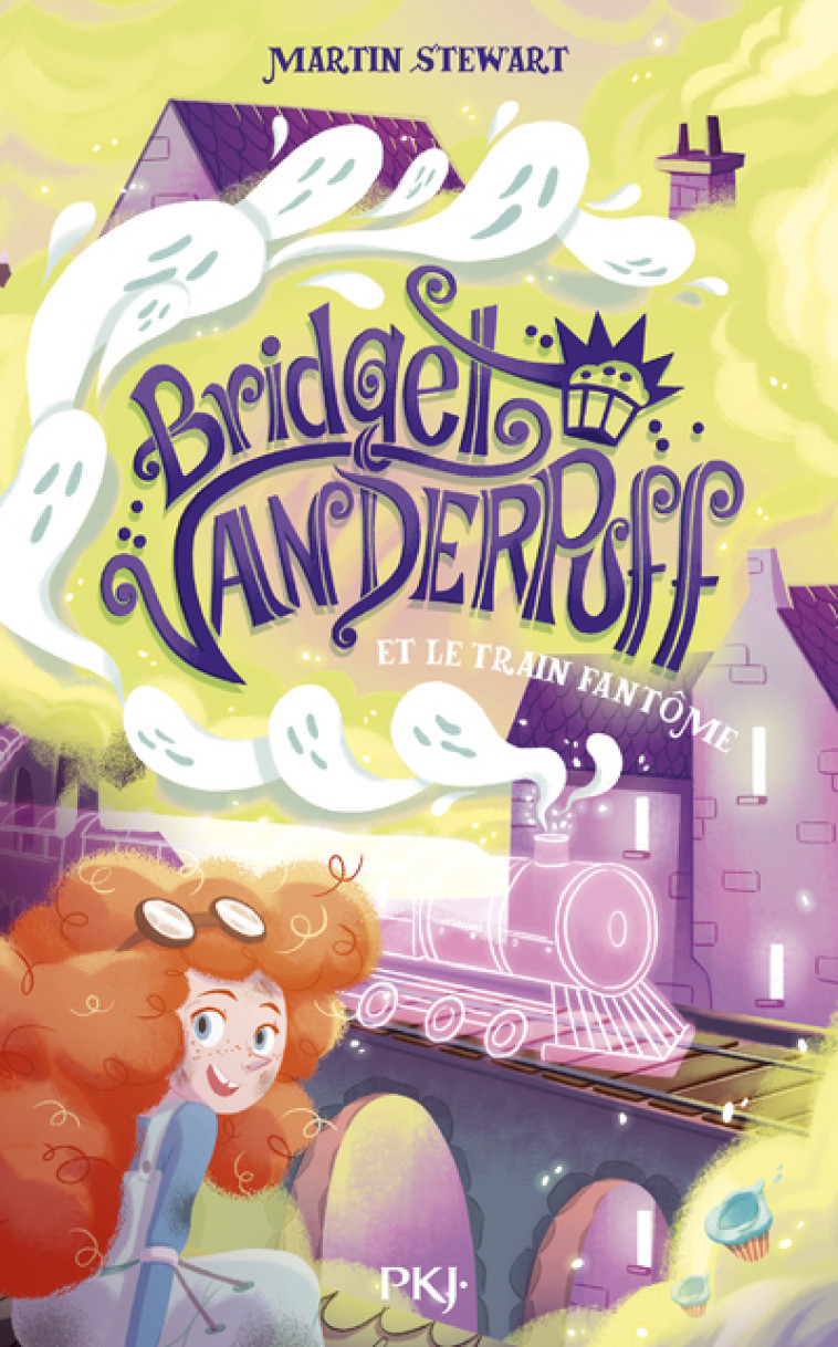 Bridget Vanderpuff - Tome 2 Bridget Vanderpuff et le Train fantôme - Martin STEWART, Éric Betsch, Marine Gosselin - POCKET JEUNESSE