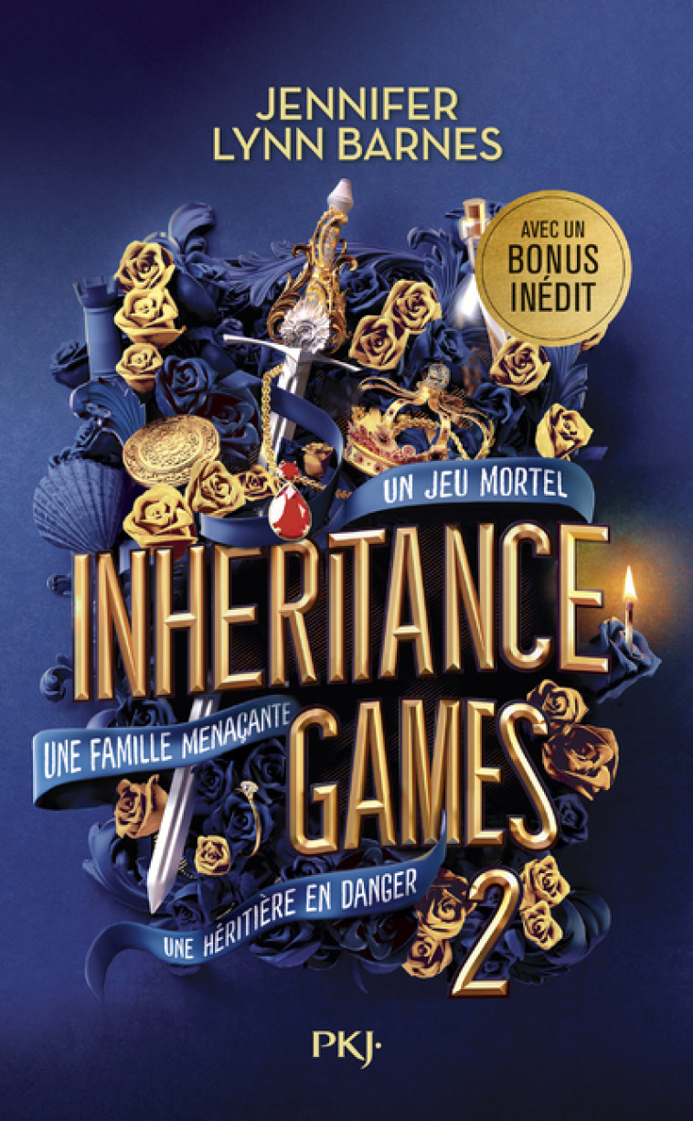 Inheritance Games - Collector - Tome 2 Les héritiers disparus - Jennifer Lynn Barnes, Guillaume Fournier - POCKET JEUNESSE