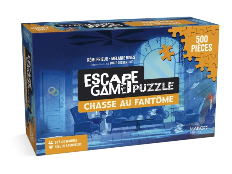 Escape Game Puzzle - Chasse au fantôme - Rémi Prieur, Mélanie Vives, Lucie Dessertine - MANGO