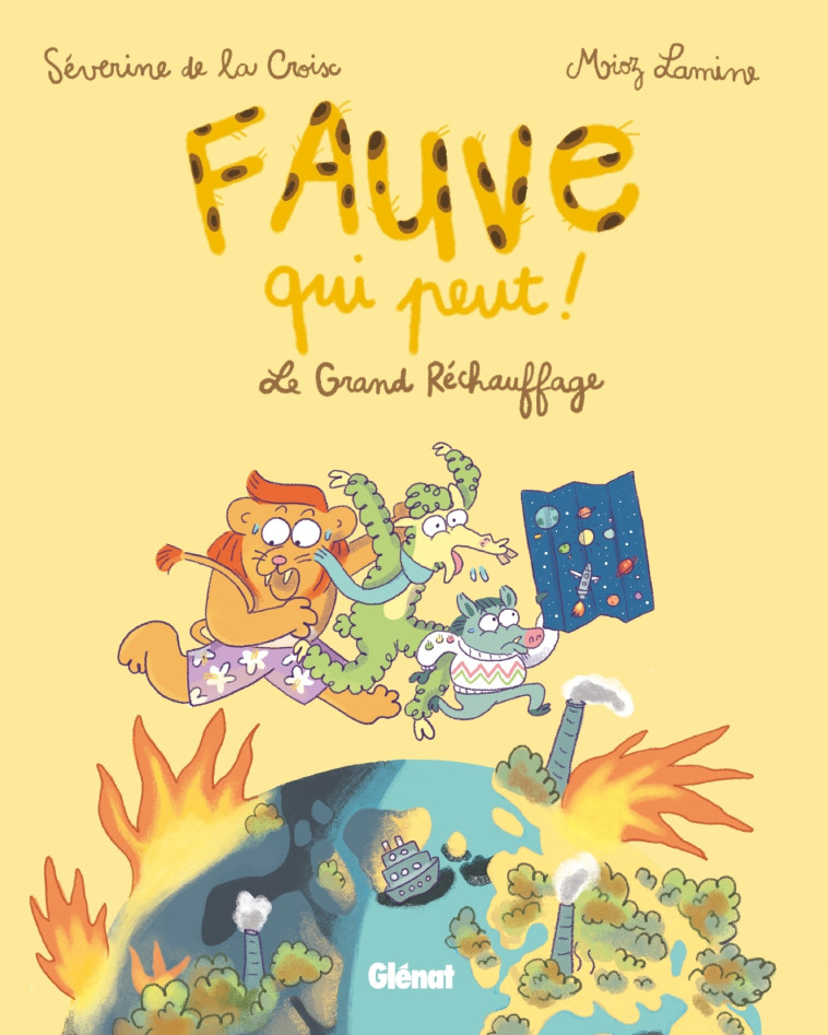 Fauve qui peut ! - Tome 01 - Séverine la Croix, Mioz Lamine - GLENAT JEUNESSE