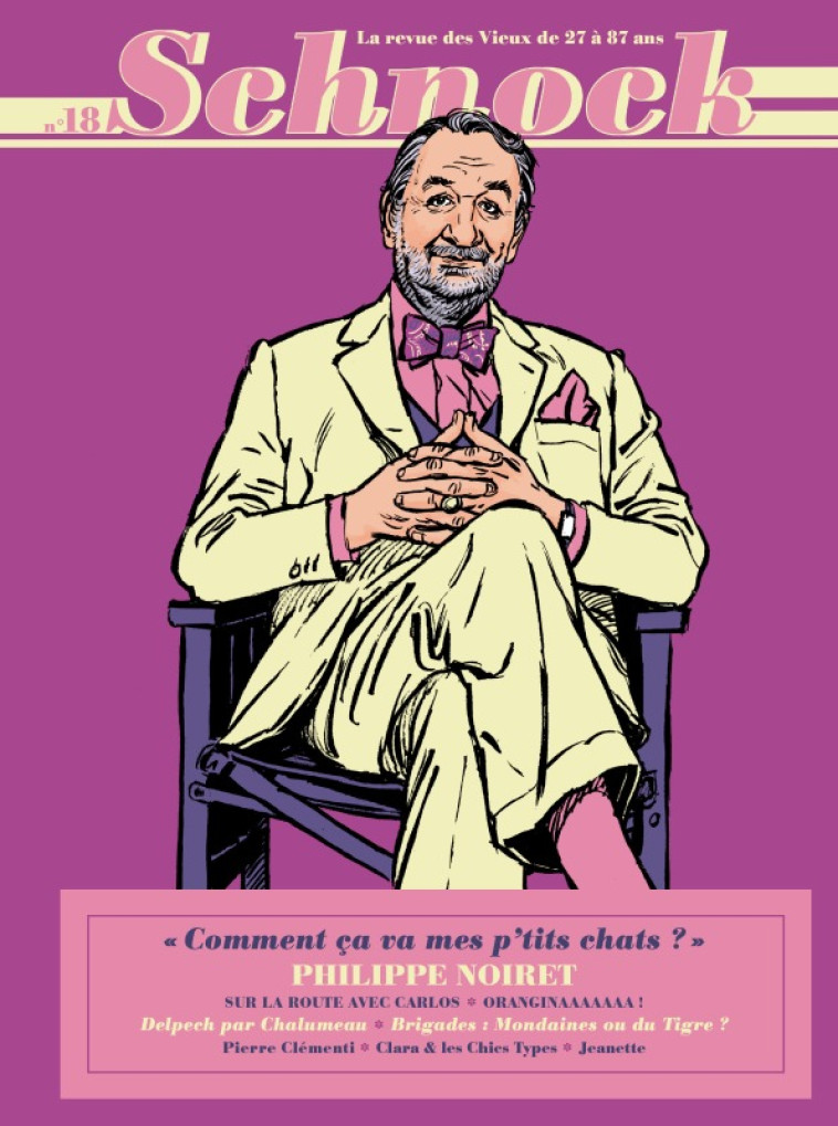 SCHNOCK N° 18 - PHILIPPE NOIRET -  Collectif - TENGO