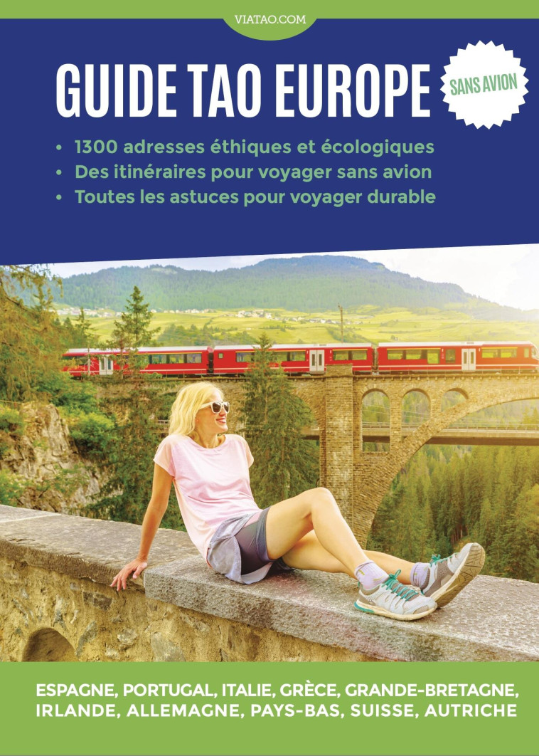 Guide Tao Europe - voyager engagé et sans avion -  Collectif - VIATAO