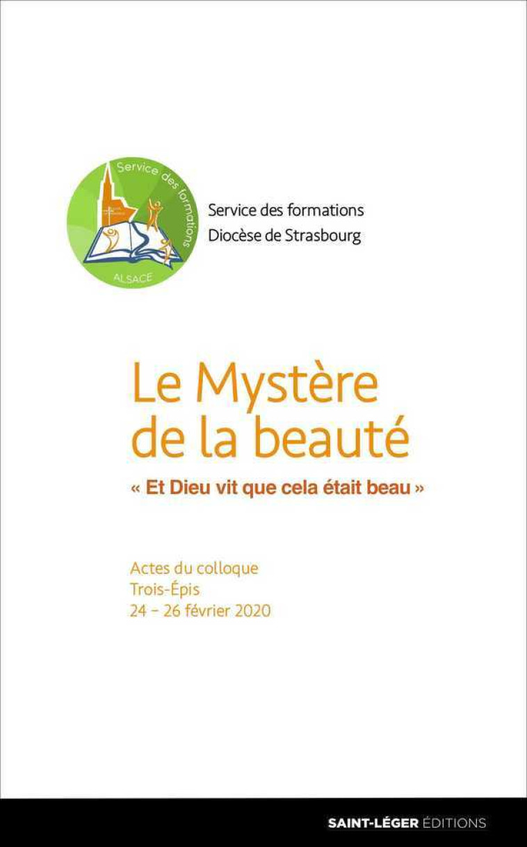 Le mystère de la beauté  -  Collectif - SAINT LEGER