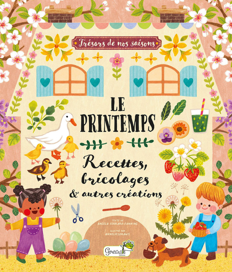 Le printemps -  L. WOJCIECHOWICZ, Angela Ferraro-Fanning, Anneliesdraws ., LISA WOJCIECHOWICZ - GRENOUILLE