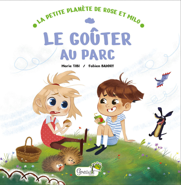 Le goûter au parc -  M. TIBI - F. BAUDRY, Marie Tibi, Fabien Baudry - GRENOUILLE