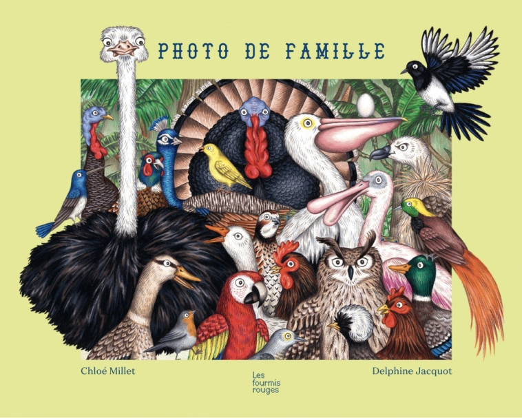 Photo de famille - Chloé Millet, Delphine Jacquot - FOURMIS ROUGES