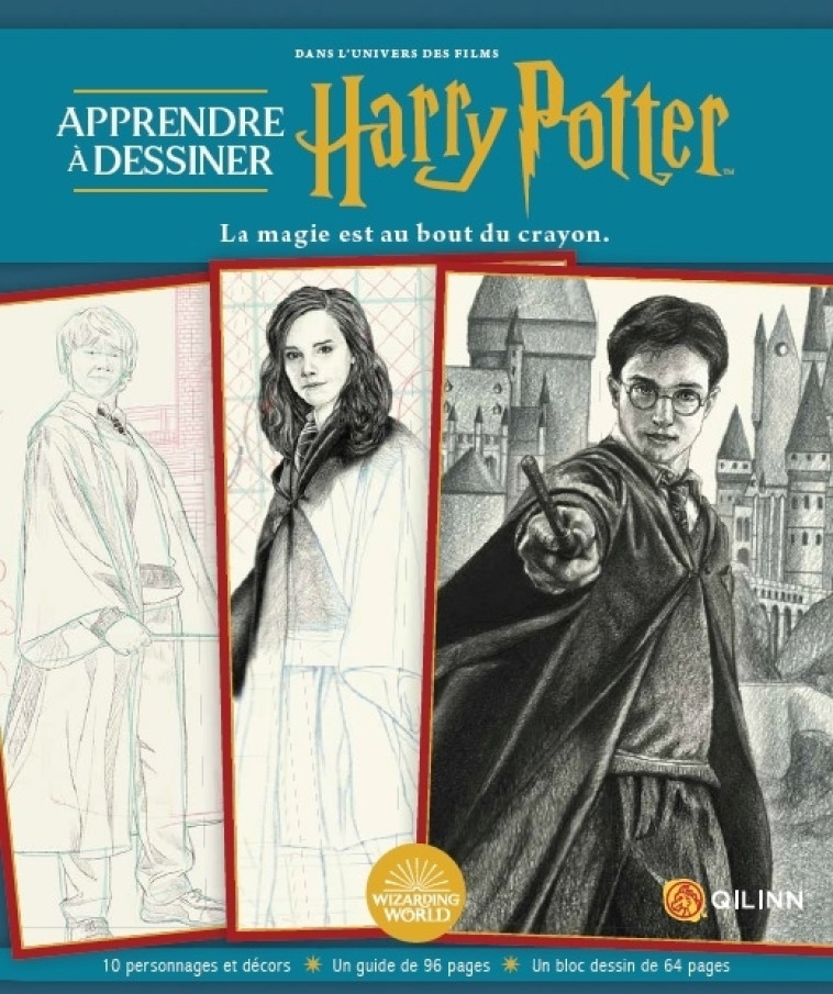 Apprendre à dessiner Harry Potter - XXX - QILINN