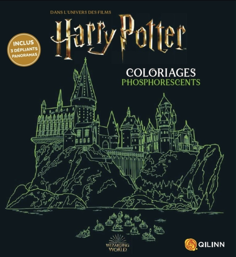 Harry Potter, Coloriages phosphorescents - XXX - QILINN