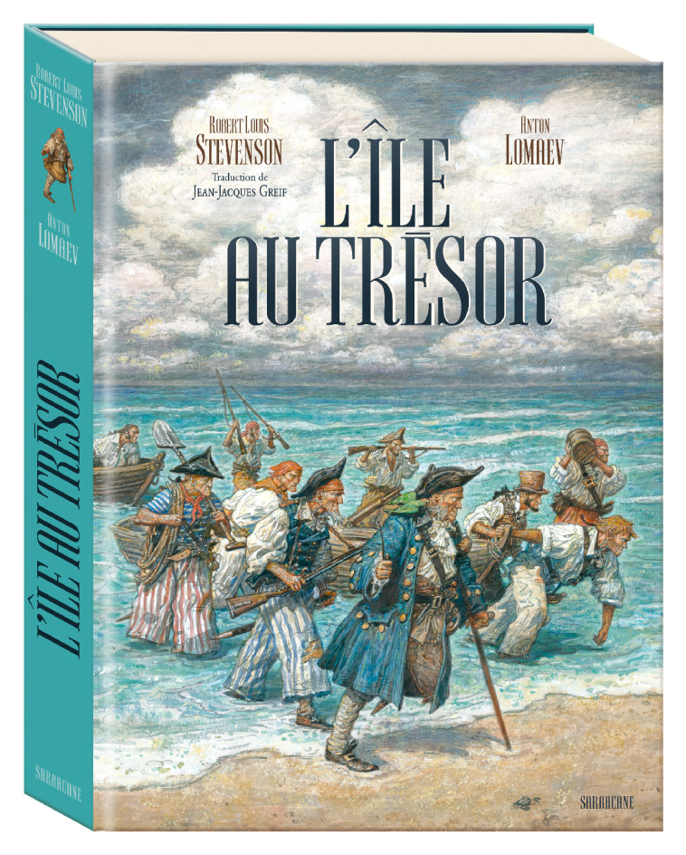 L'île au trésor - Robert Louis Stevenson, Anton Lomaev - SARBACANE