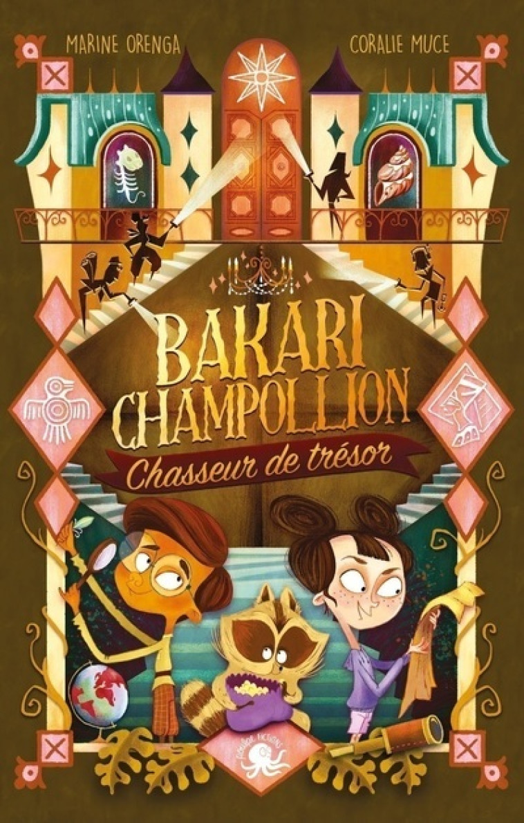 Bakari Champollion, chasseur de trésor - Marine Orenga, Coralie Muce - POULPE FICTIONS