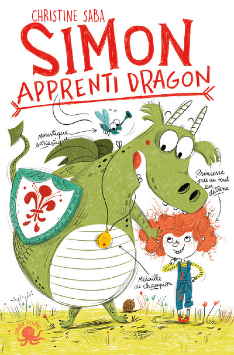 Simon, apprenti dragon - Christine Saba, Francesca Carabelli - POULPE FICTIONS