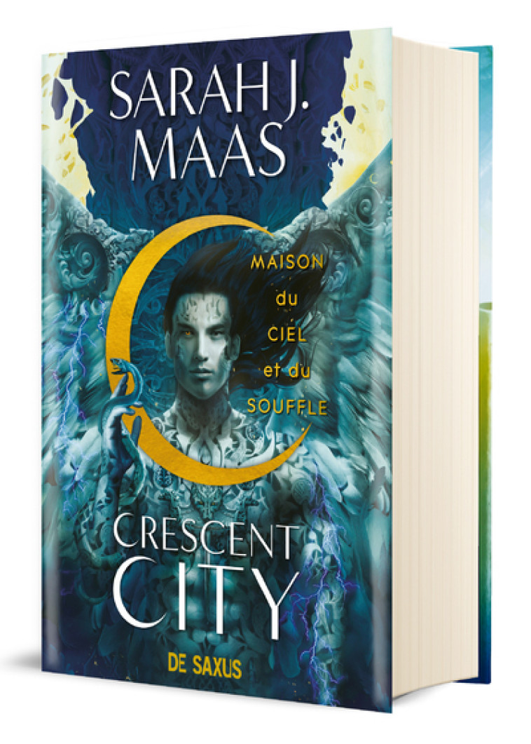 Crescent City T02 - Maison du ciel et du souffle (relié) - Sarah J. Maas, Chloé Bardan - DE SAXUS