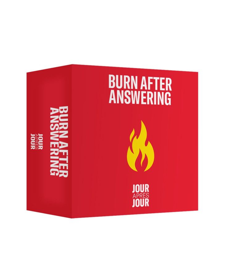 Calendrier aimanté - Burn after answering - Alain Flaumorghadel - HACHETTE PRAT