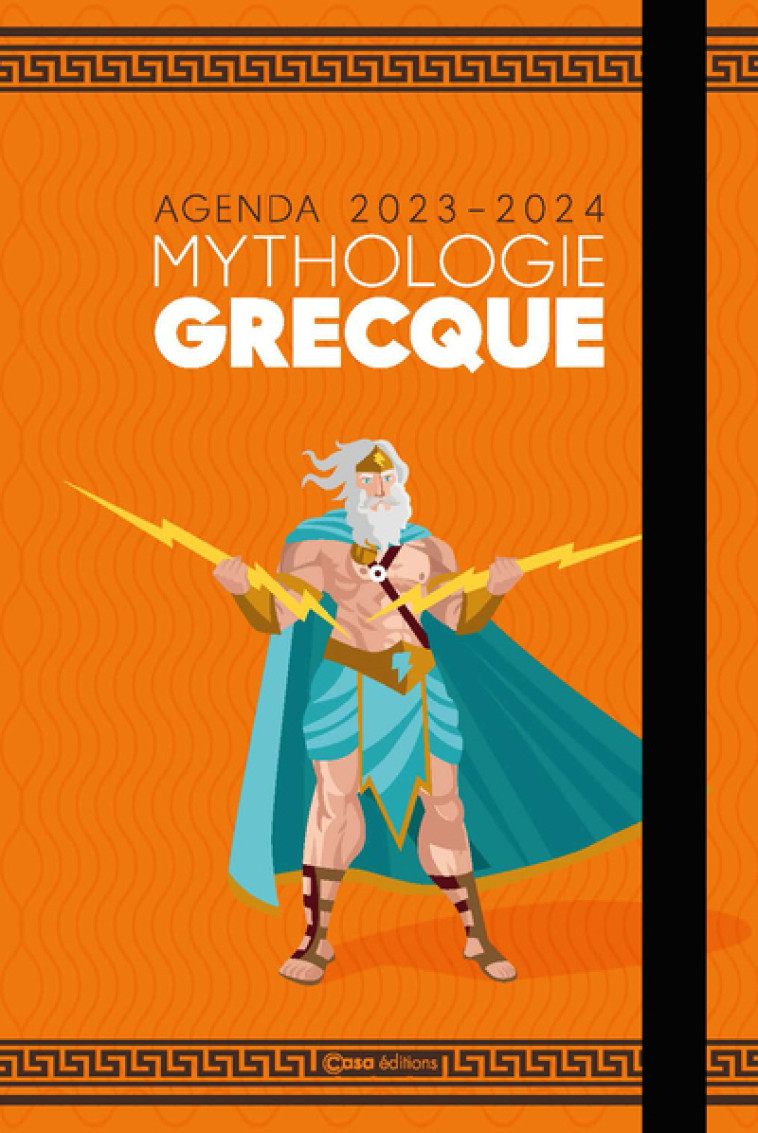 Agenda scolaire Mythologie grecque 2023 - 2024 - Collectif Collectif - CASA