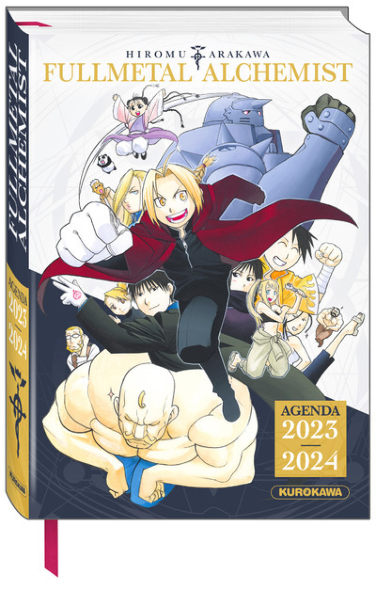 Agenda Fullmetal Alchemist 2023-2024 - Hiromu Arakawa - KUROKAWA