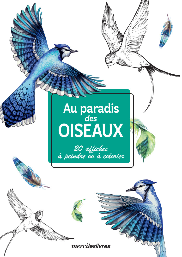 Au paradis des oiseaux (affiches) -  Collectif - MERCILESLIVRES