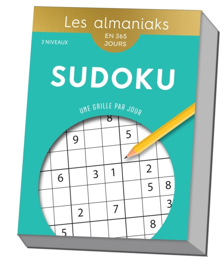 Almaniak Sudoku - Calendrier, une grille par jour - XXX - 365 PARIS