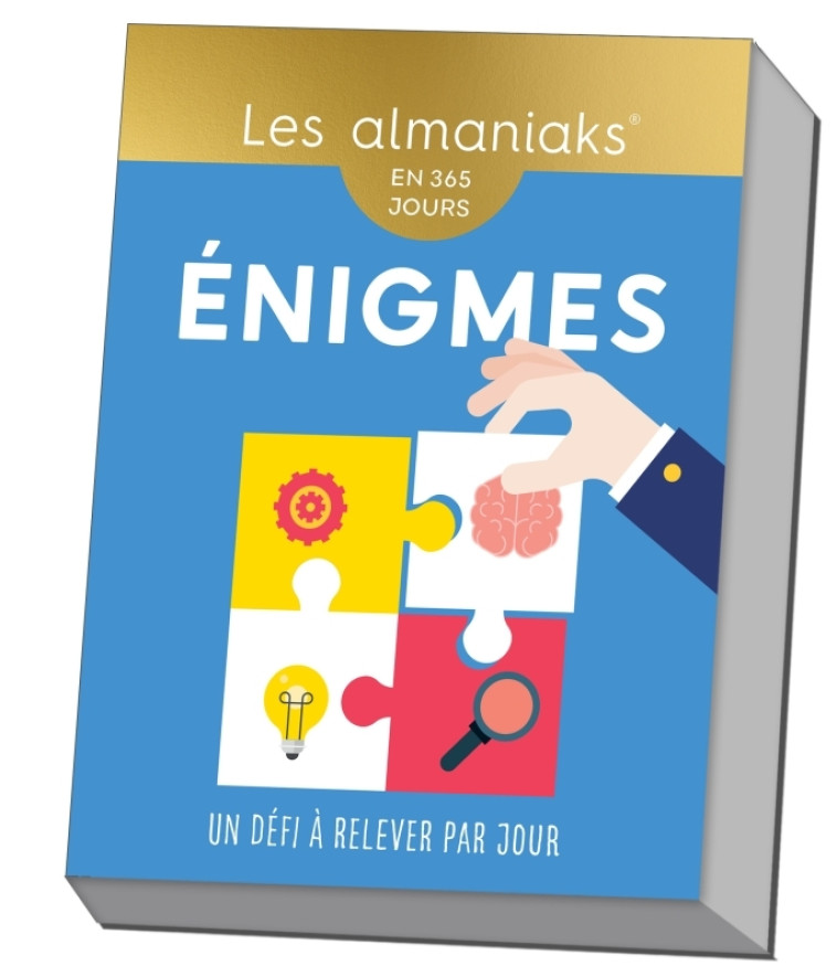 Almaniak Enigmes - Calendrier, un défi par jour - Bernard Myers - 365 PARIS