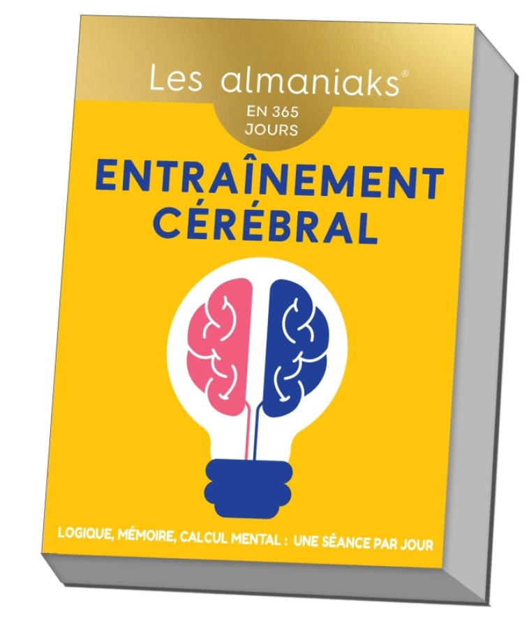 Almaniak Entraînement cérébral - Calendrier, un exercice par jour - XXX - 365 PARIS