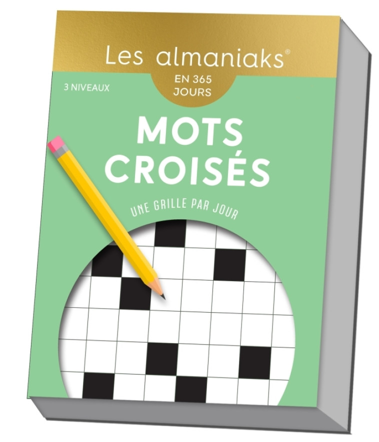 Almaniak Mots croisés - Calendrier, une grille par jour - RCI RCI - 365 PARIS