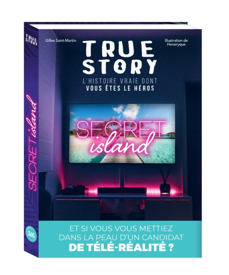 True story - Pop culture - Secret Island, livre dont vous êtes le héros adulte - Gilles Saint-martin, Heneryque Bauthamy - 365 PARIS