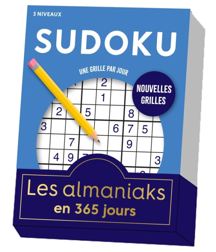 Almaniak Sudoku nouvelles grilles, une grille par jour - XXX - 365 PARIS