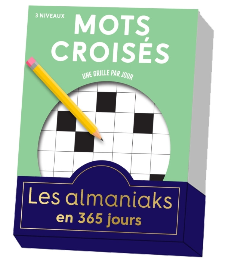 Almaniak Mots croisés, une grille par jour - XXX - 365 PARIS