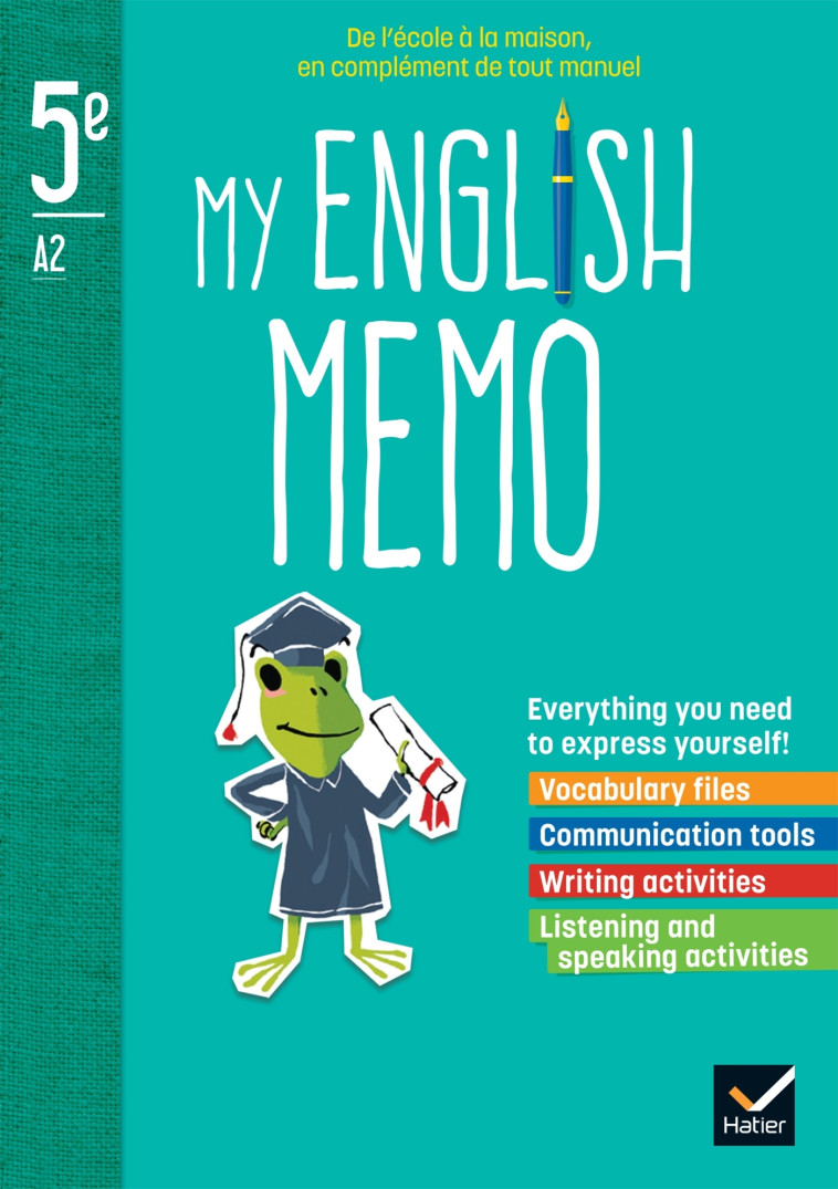 My English Memo - Anglais 5e- Éd. 2022 - Evelyne Ledru-Germain - HATIER