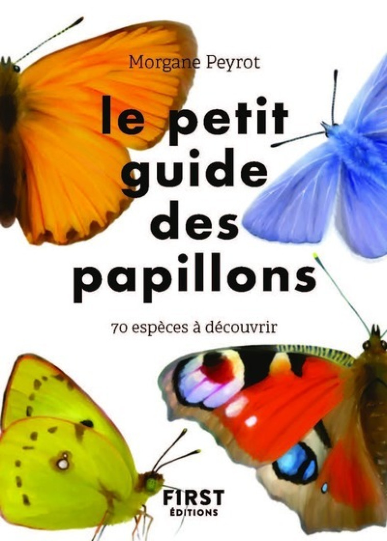 Le petit guide des papillons - Morgane Peyrot - FIRST